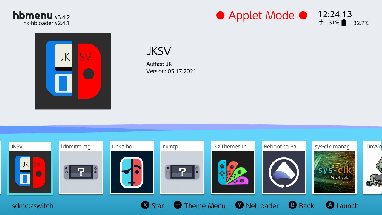 switch游戏存档备份与恢复使用