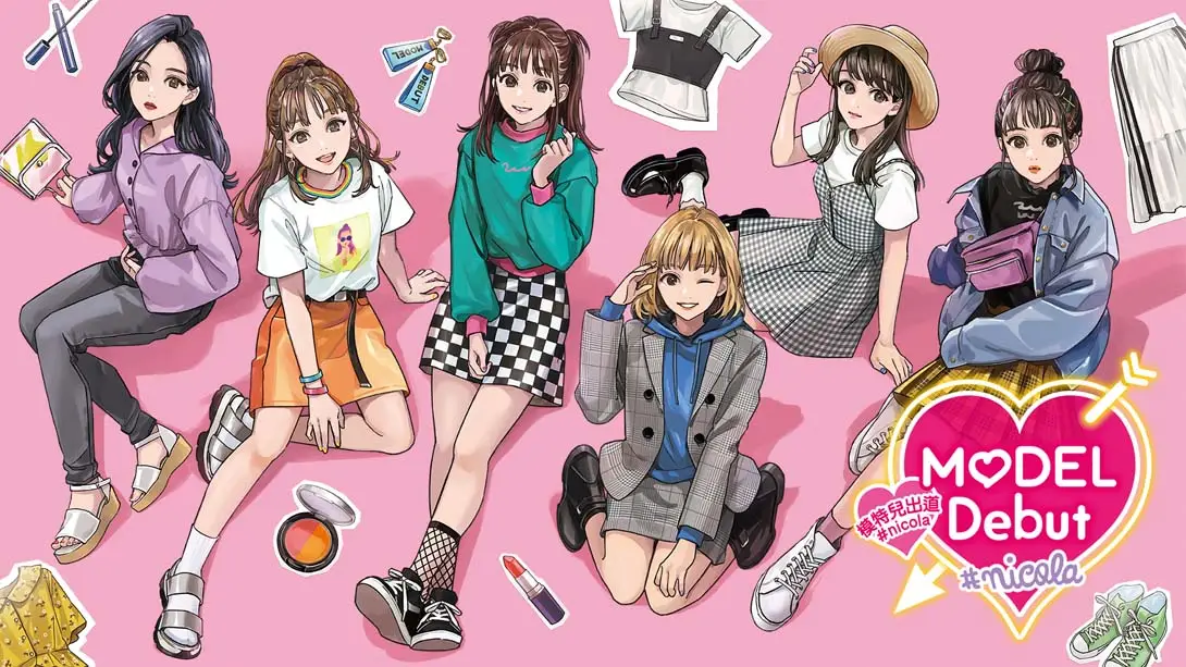 模特儿出道 #nicola 全解锁全服装存档-极速数码电玩